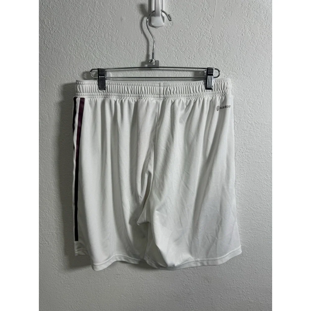 Adidas Portland Timbers‎ Shorts Mens Large L White Player Issued Game Unused #11
